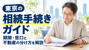 東京の相続手続きガイド｜期限・窓口・不動産の分け方を解説
